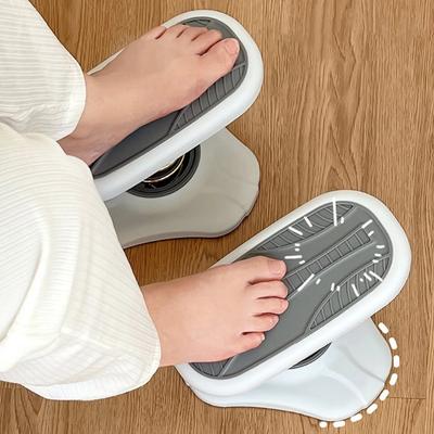 Exerciser Foot Stool with Adjustable Spring Sports Footstool Stable Nonslip Foot Rest for Desk Tables Toilet Study Rooms