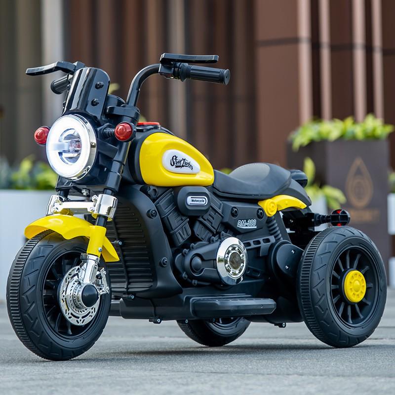 Kids' Electric Tricycle: Remote Control Ride-On Motorcycle