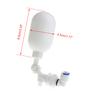 1/4" Snelkoppeling Waterfilter Vlotter voor Klep Automatische Controle Waterniveau voor Klep Verstelbare Plastic Vlotterbal voor