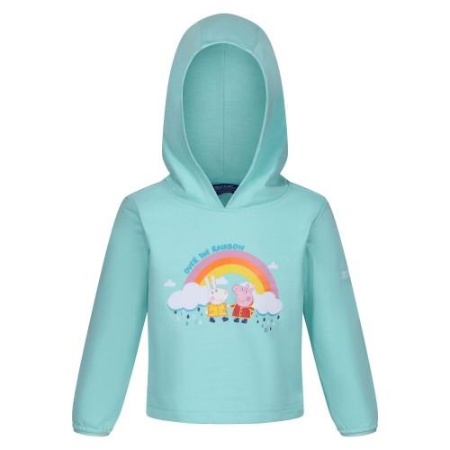 Regatta Childrens/Kids Peppa Pig Rainbow Hoodie