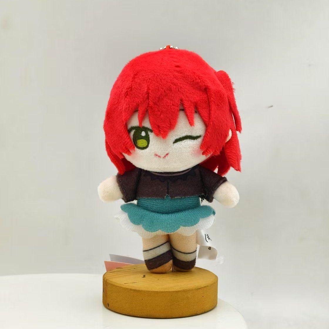 10cm Bocchi The Rock Plüschtier Ijichi Nijika Kita Ikuyo Gotoh Hitori Plüsch Schlüsselanhänger Puppe Rucksack Anhänger Kindergeburtstag Weihnachten Geschenk 10cm