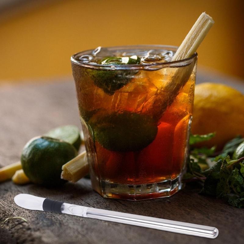 Wine Chiller Rod Stainless Steels Wine Cooling Stick Beer Beverage Freeze Stick Ice Wine Coolers for Red Wine Cooling