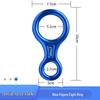 Aluminum Alloy Figure 8 Descender Belay Device - Lightweight & Durable for Fast Outdoor Descent