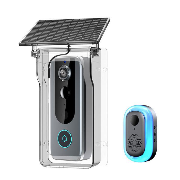 Wireless Video Doorbell with Two-Way Intercom, Wide-Angle HD Night Vision, and Smart Graffiti Monitoring