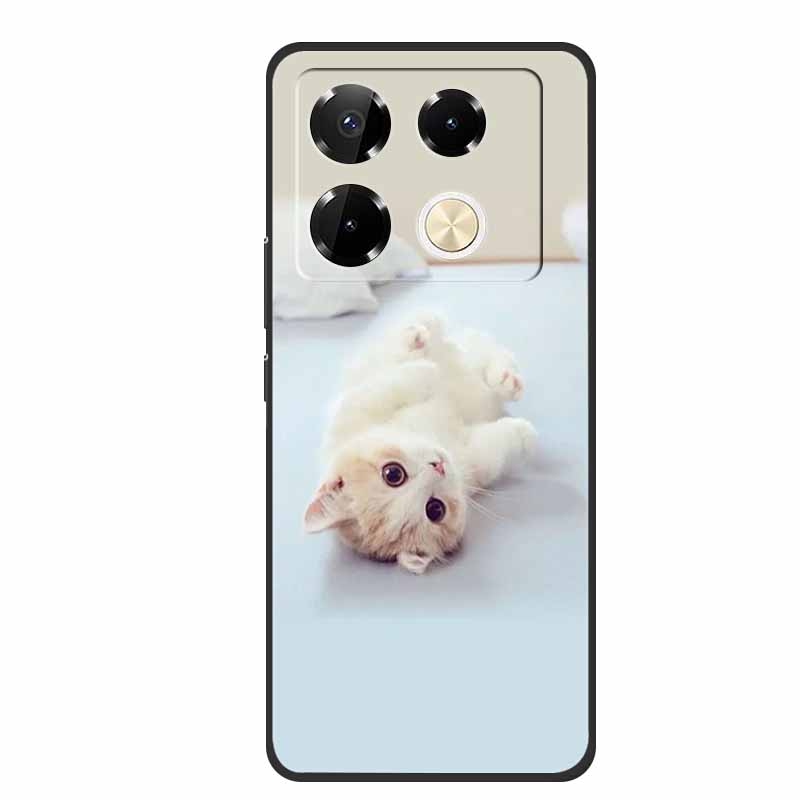 Case For Infinix Note 40 Pro 4G TPU Soft Silicone Back Cover for Infinix Note40 Phone Cases X6850 X6853 Original Colorful Capa