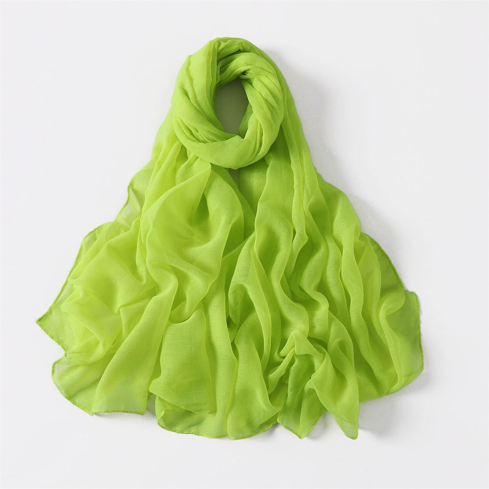 New Cotton Linen Scarf For Women Girls Students Autumn Classic Solid Color Scarves Retro Soft Foulard Viscose Female Wrap Shawls