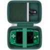 Khanka Storage Case for ANBERNIC RG34XX Handheld Game Console, RG 34XX, Whatsko Retro Game Console, Green (Case Only)