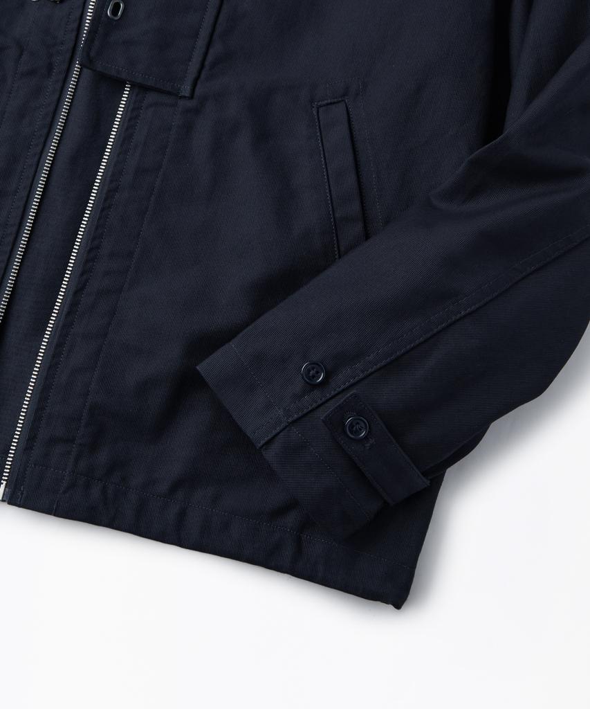 OUTSTANDING Jungle Cloth Deck Hood Jacket_Navy
