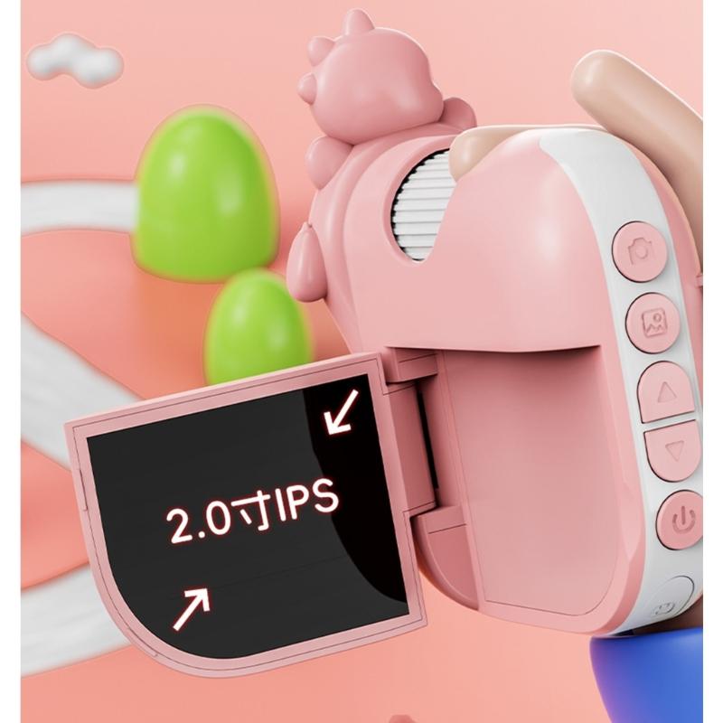 Handheld Kids Microscope 1000X Magnification Camera with LED Light and LCD Display Telescope Perfect for Explorers