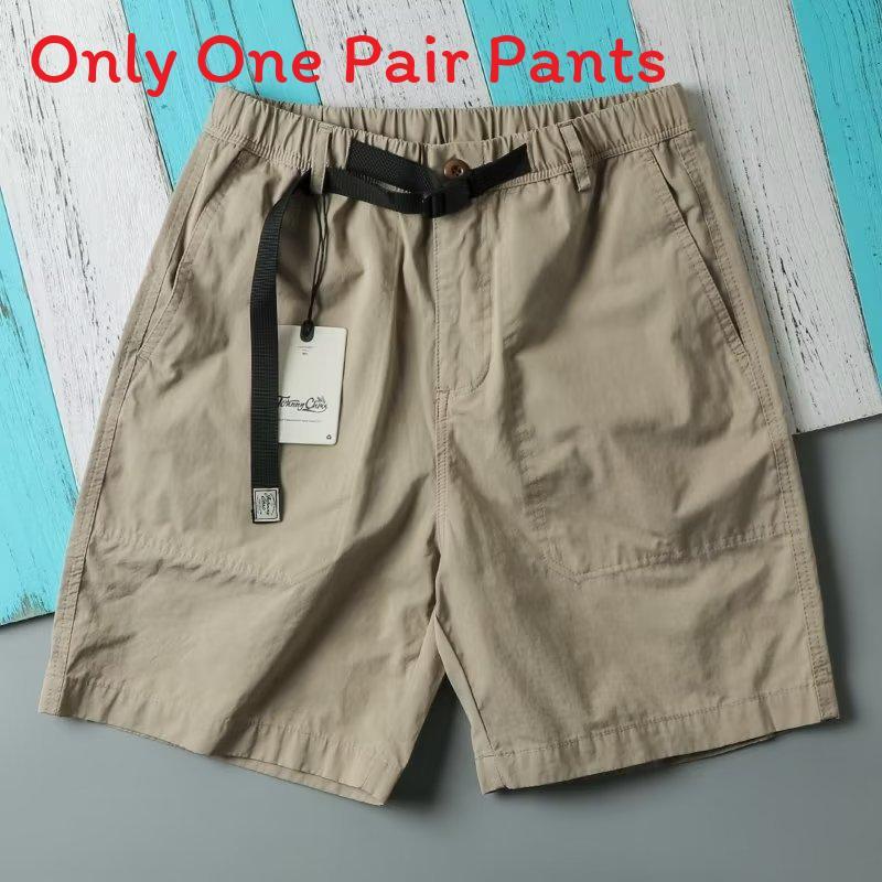 Men Summer Casual Shorts With Durable Polyester Fabric For Daily Wear