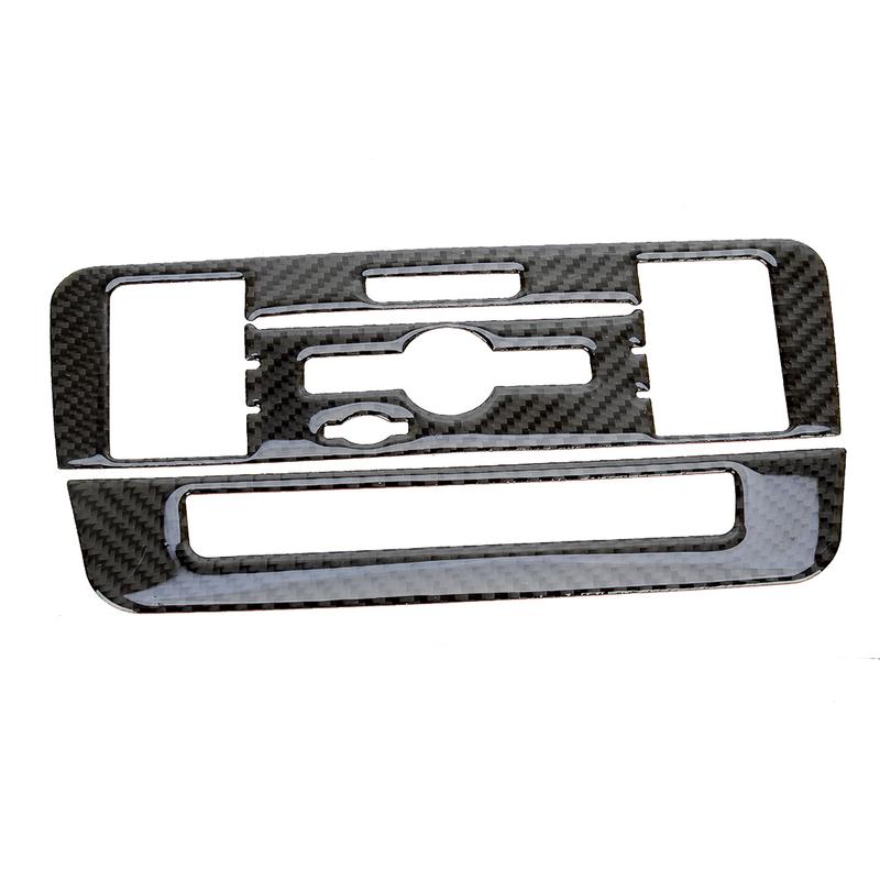 Center Console CD Panel Frame Cover Trim Black Carbon Fiber Fit for Mercedes Benz GLA180 GLA200 CLA180 CLA200 CLA250 2016 2017