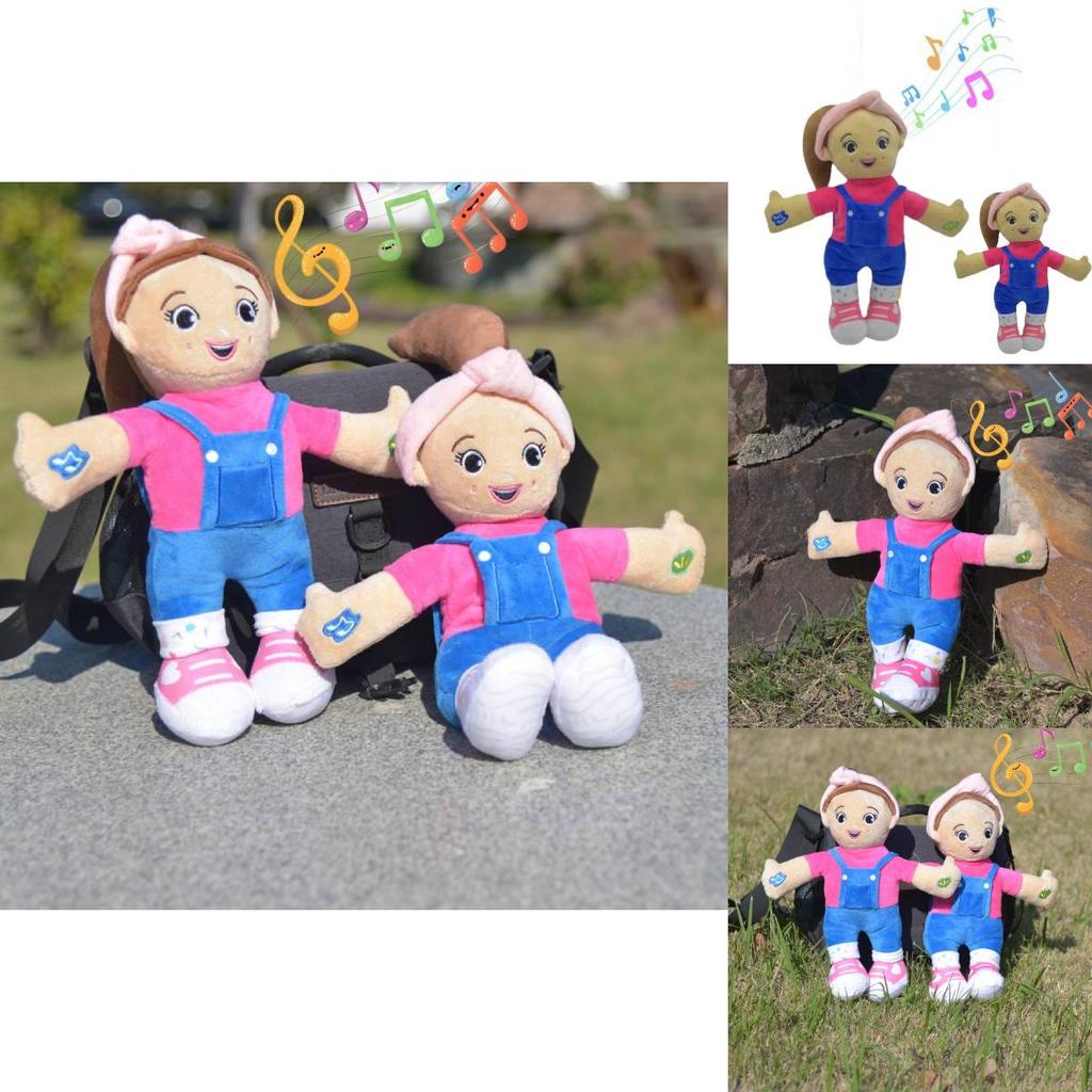 Ms. Rachel Interactive Plush Doll For Preschool Kids With Soft Pp Cotton Filling And English Teaching Features Perfect For Home And Bedroom Use