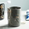 Ceramic  Bathroom Toothbrush Cup Brushing Mug Mouthwash Cup Household Hotel Creative Mouthwash Gargle Cup Bathroom Accessories