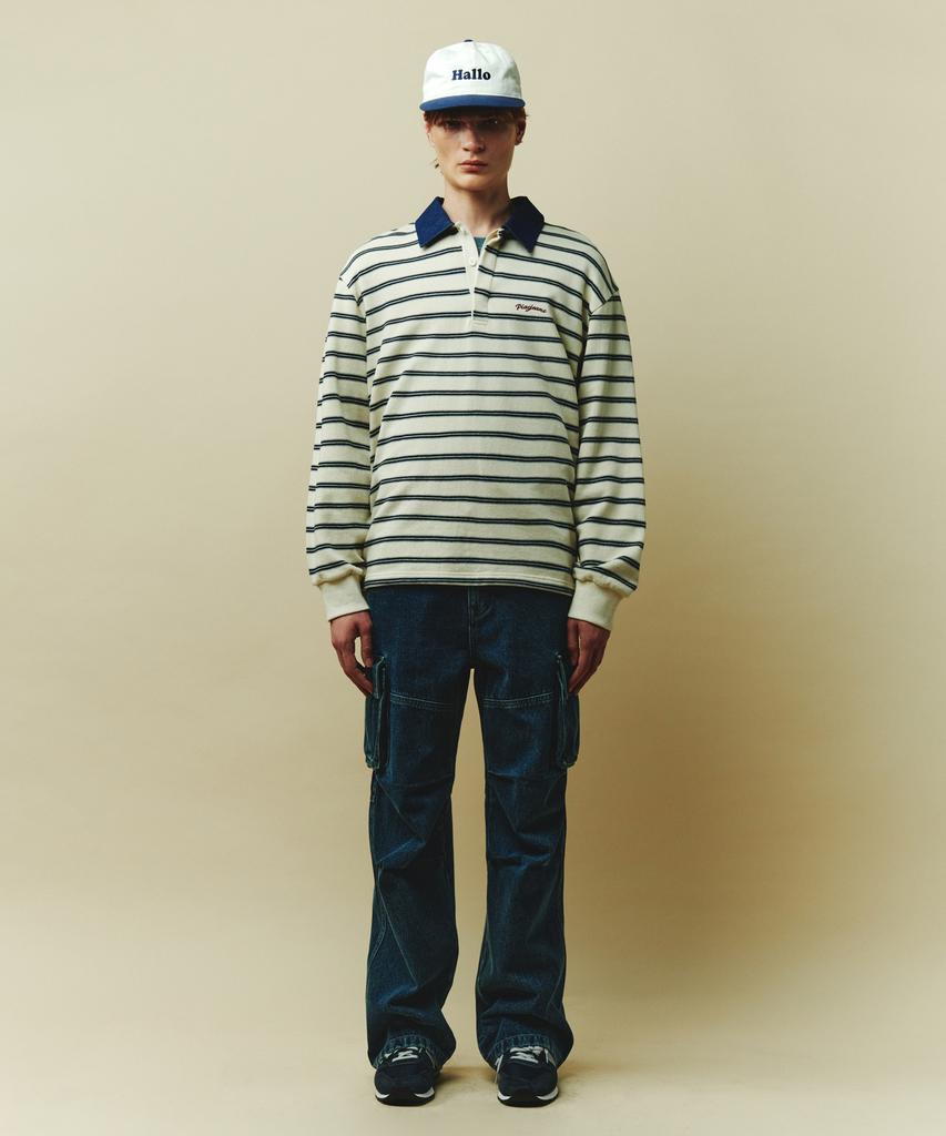 PLAC Cargo Denim Pants M57 Deep Blue