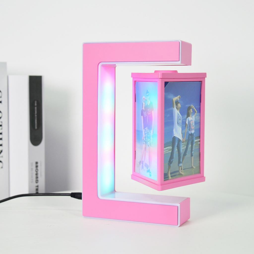 Levitating Photo, Magnetic Floating, With LED Colorful Lights Display Up Photos For Home Wedding Decoration