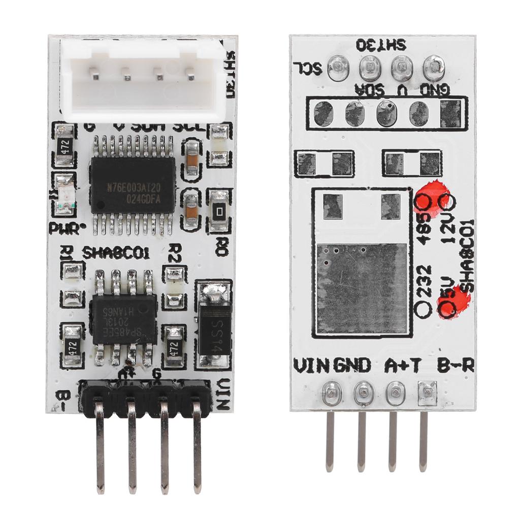 Temperature and Humidity Sensor Module RS485 Bus Electronic Components with Pin SHA8C01 5V Temperature Sensor Module