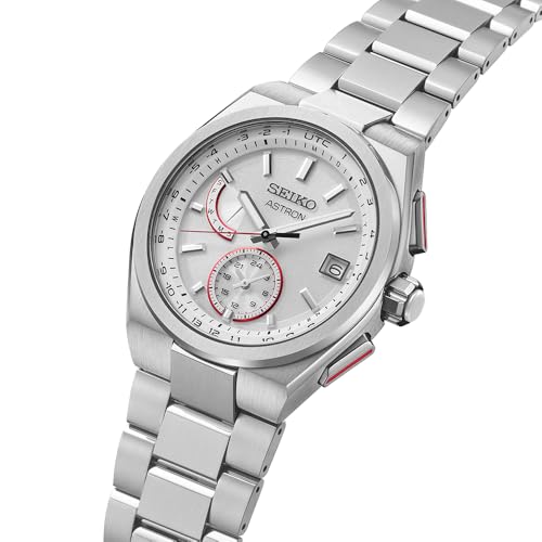 Seiko Astron SBXY093 Men's Solar Radio Wave Correction World Time Calendar Limited Collaboration with Doctors Without Borders Titanium Case Band