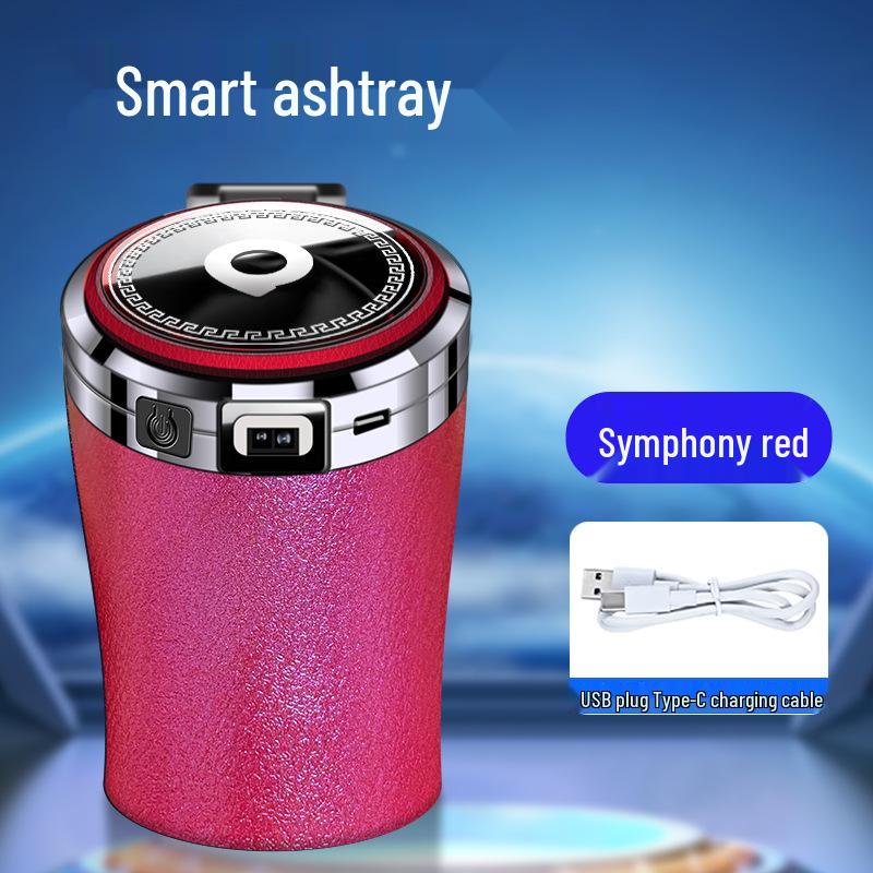 Smart In-Car Ashtray for Great Wall Cannon Models - Anti-Ash Flying Design