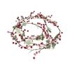 Xmas Berry Garland 1.2m Foam Iron Wire Lifelike Artificial Xmas Berry Vine for Holiday Home Decoration
