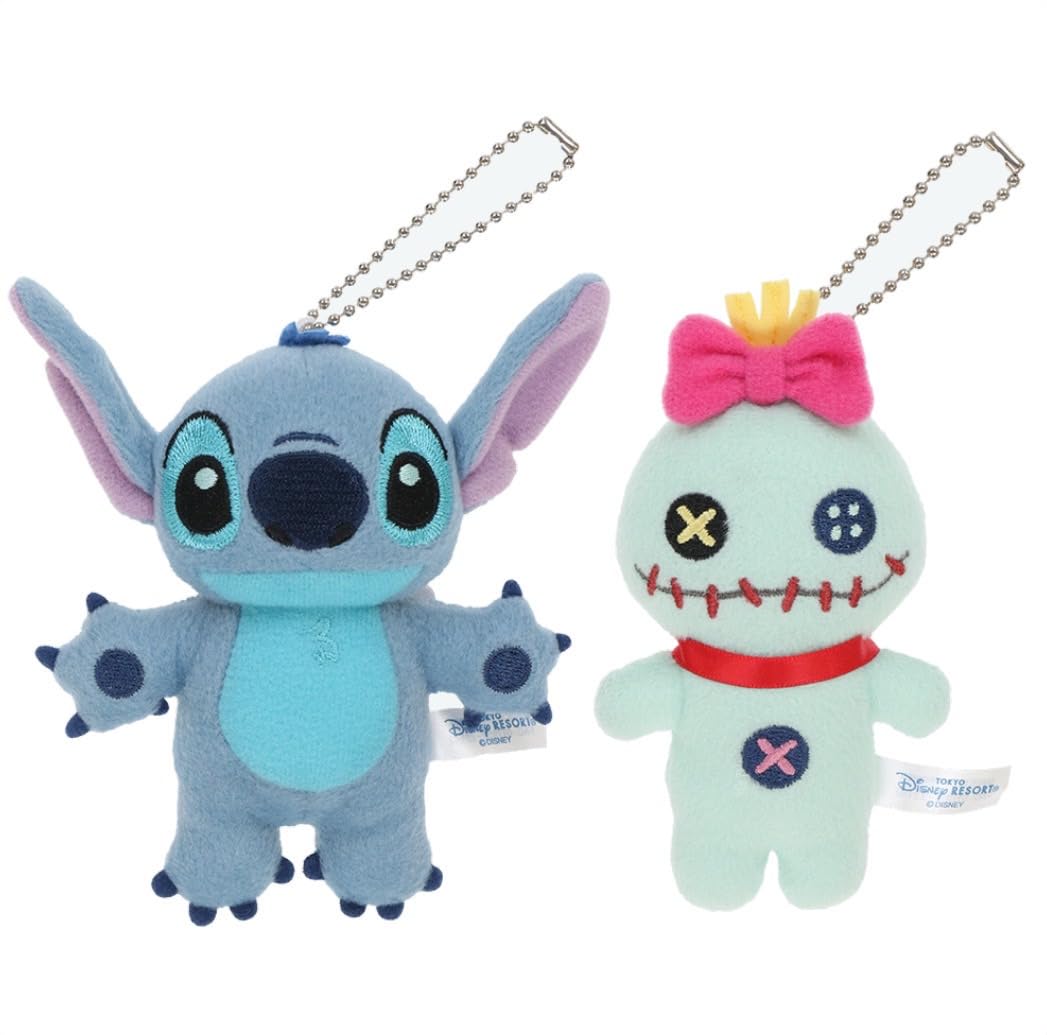 

Стич Скрамп Лило и Стич Плюшевый Набор Значков Плюш Дисней Резорт & & [Только для Токио]