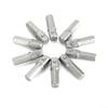 Socket Adapter Set Converter 1/4" Hex To 1/4" Square Drive Quick Change