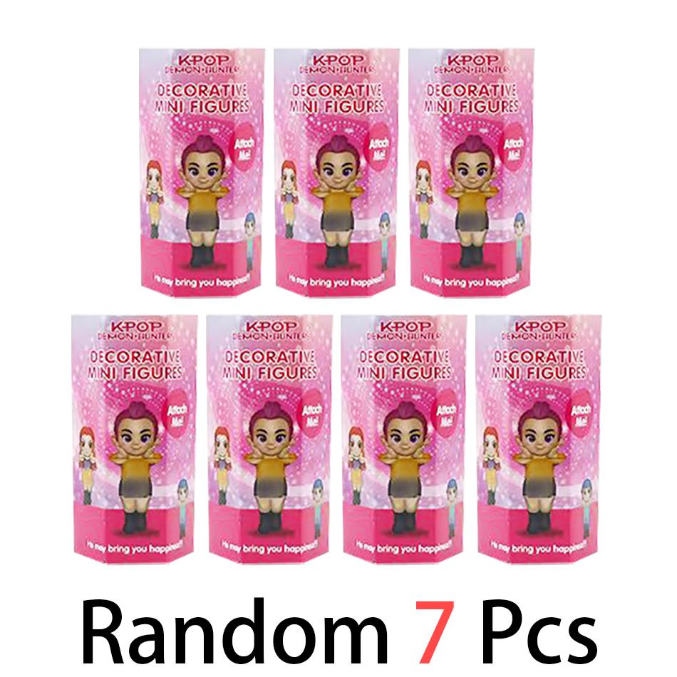 Anime Kpop Dämonenjagd Blindbox-Serie Figur Tiger Figur Spielzeug Schreibtischdekoration Statuen Ornament Halloween/Weihnachten Kindergeschenke