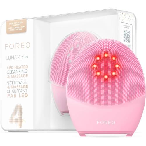 

Foreo luna 4 plus foreo smart cleansing device facial device electric facial cleansing brush silicone aging care* normal skin pink