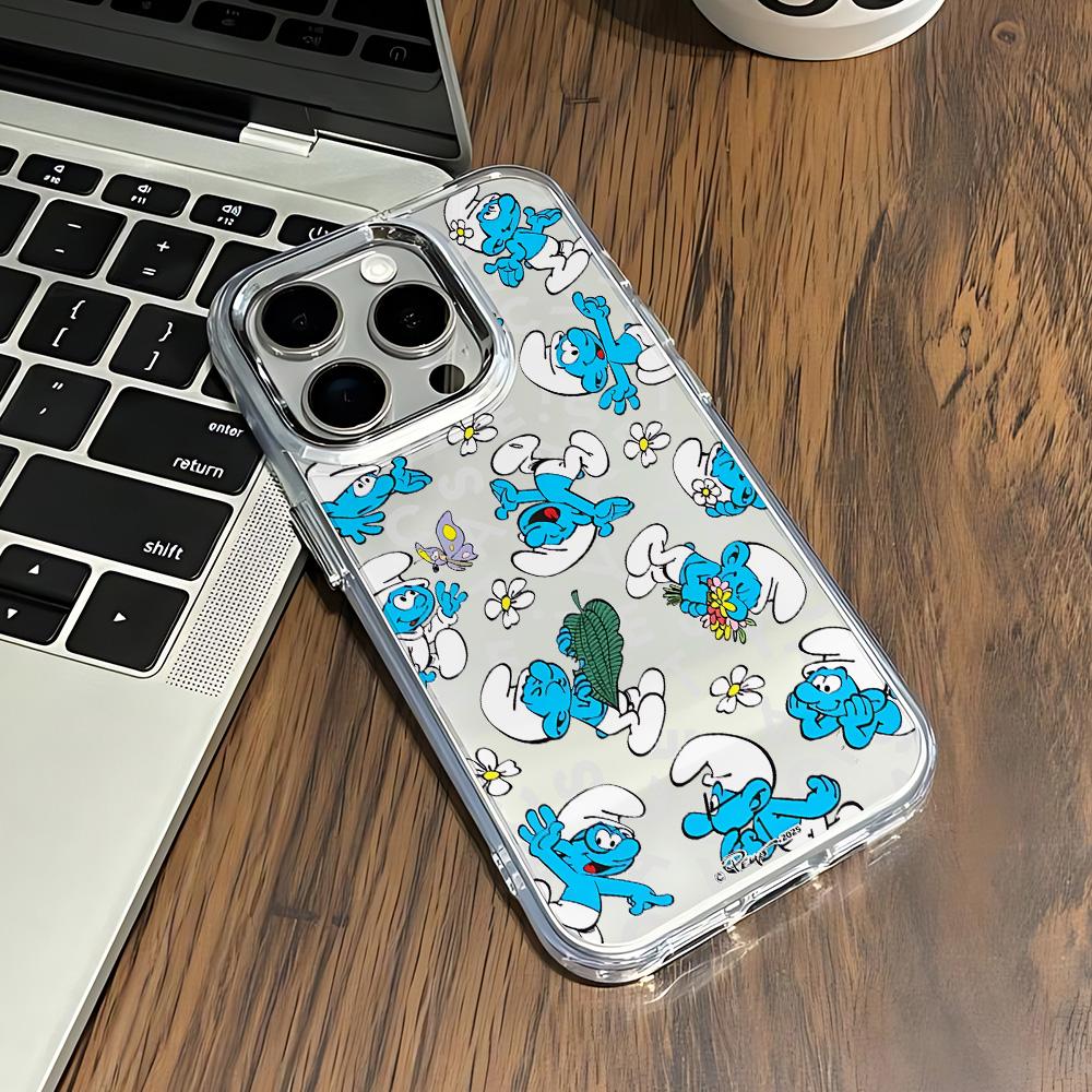 Cartoon Cute The S-Smurfs New Phone Case For Google Pixel 10 9 8 7 8A 9A XL Pro 4G 5G Transparent Soft Silicone TPU Back Cover