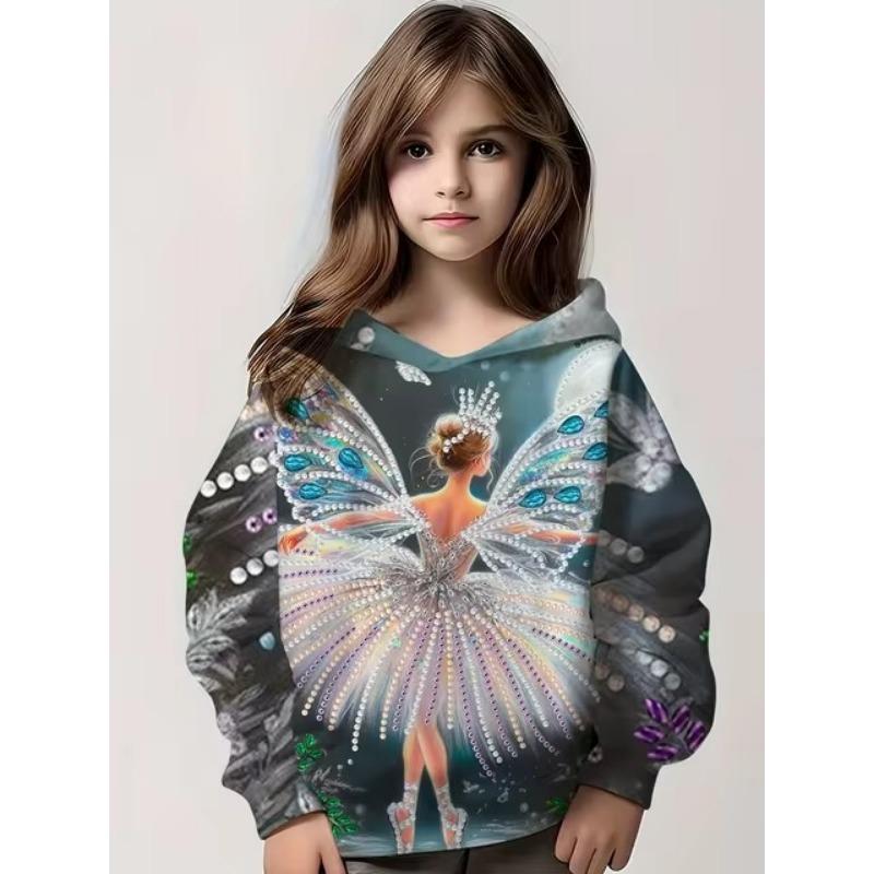 Ursuleț minunat în bomboane hoodies casual confortabile vrac cu mânecă lungă topuri hanorace copii desene animate haine de toamnă și iarnă haine