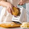 4 Sided Stainless Steel Blades Household Box Grater Container Multipurpose Vegetables Cutter Kitchen Tools Manual Cheese Slicer