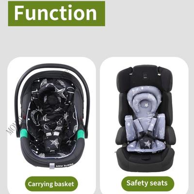 Breathable Polyester Car Liner For Baby Universal Thickened Cushion Machine Washable Infant Safety Shoulder Pad