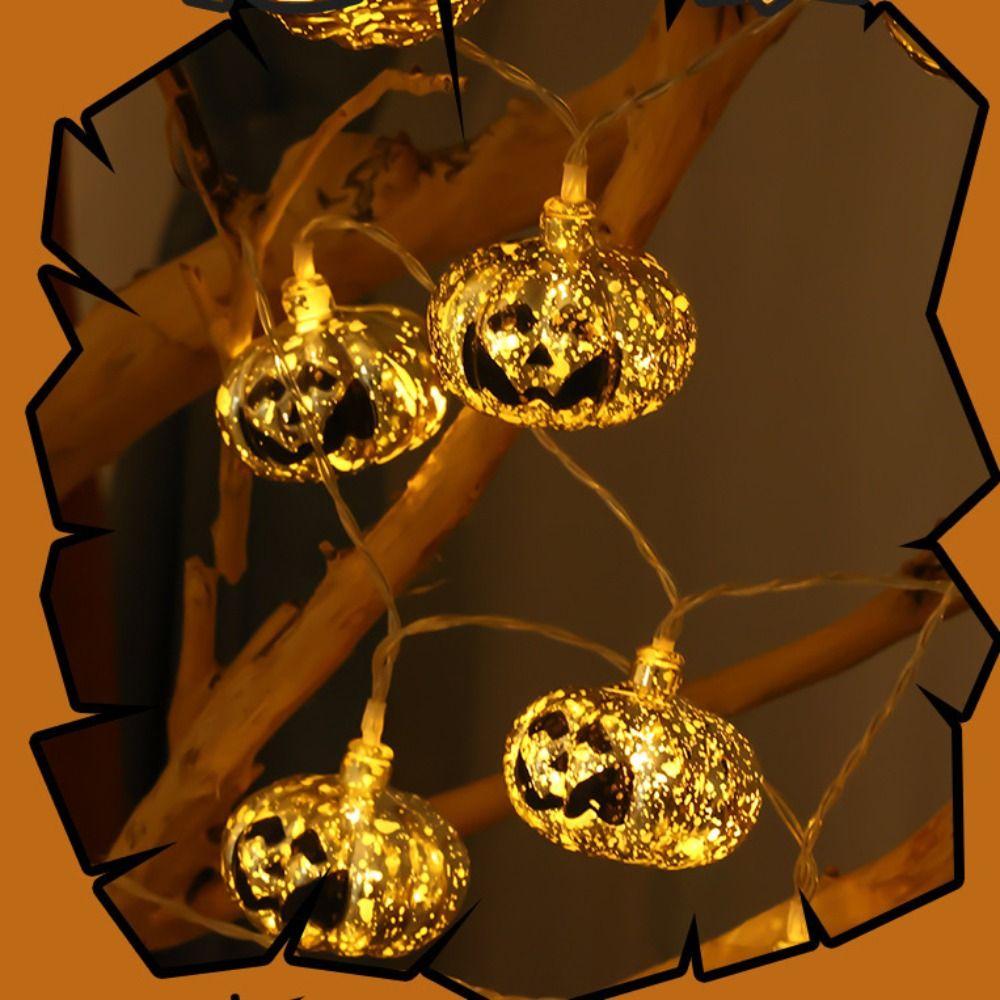 Waterproof Halloween Decorative LED Lanterns Creative Night Light Pumpkin Lantern Strings  Indoor