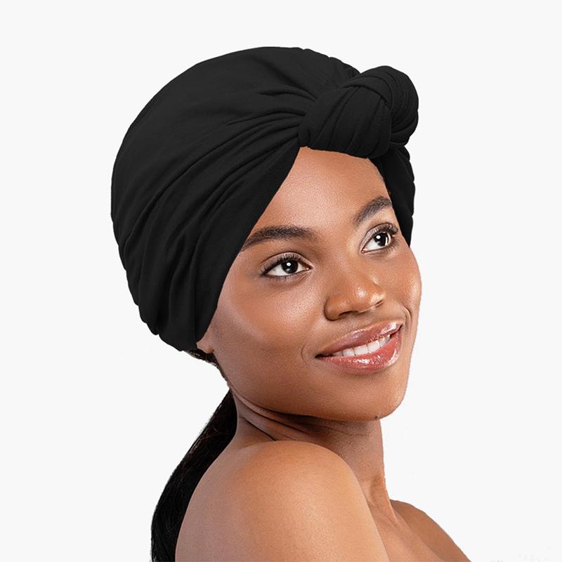 1PC Knot Hat Home Hair Scarf Fashionable Skin Friendly Religious Comfortable Vacation Styling Cotton Travel Photography Fashion