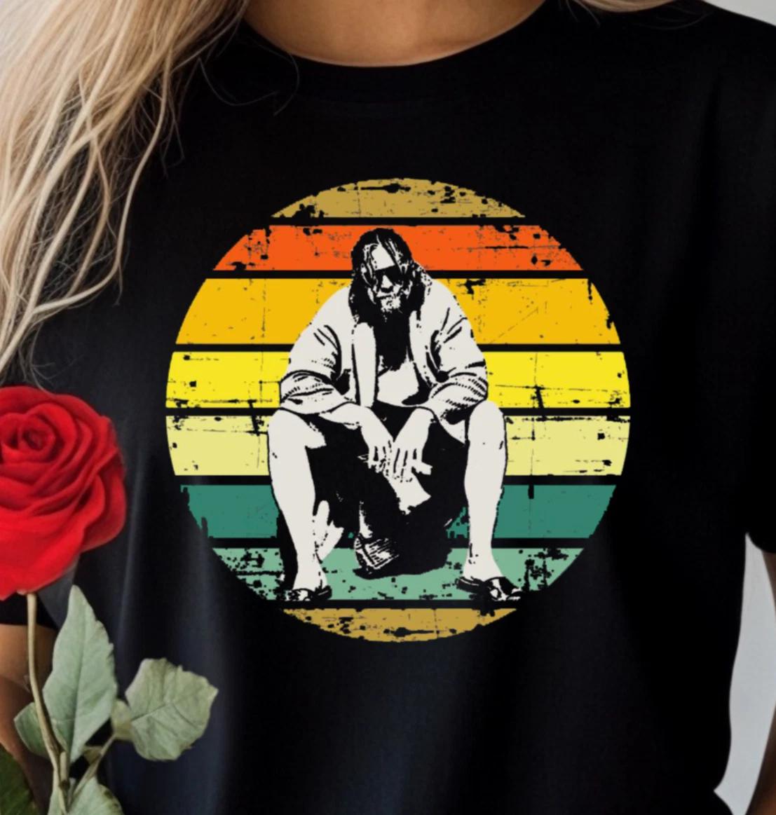 The Big Lebowski Inspired T-Shirt, Vintage Style Shirt for Fans, The Dude Tee 4XL