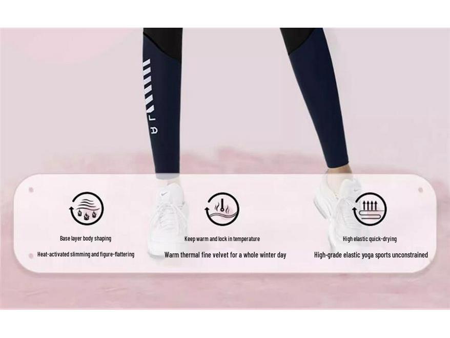 Women's Winter Quick-Dry Sports Suit: Plus Size Running & Yoga Set with High-Elastic Tight Top