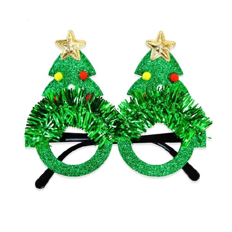 Reusable Plastic Glasses Holiday Celebration Eyewear For Costume Parties Group Photo Props