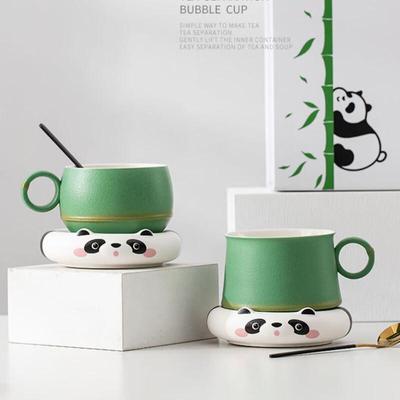 Panda Coffee Cup & Saucer Set