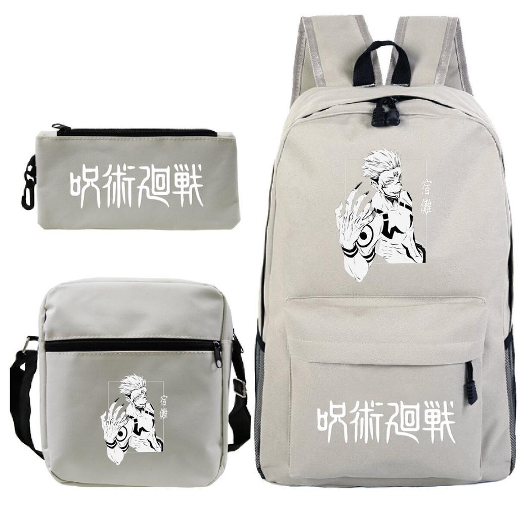 New Animation Peripheral Printing Children's Fashion Backpack Japanese Trend Popular Primary and Secondary School Student Schoolbag Set