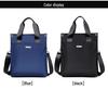 Men's Vertical Charm Handbag - Business Casual Briefcase, Commuting Shoulder Crossbody Bag