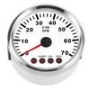 0?7000 U/min Drehzahlmesser mit Öldruck-, Temperatur- und Motorausfallwarnung für Boot, Motorrad