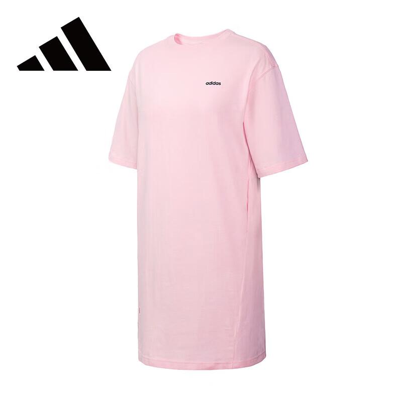 

Adidas Women s Round Neck Short Sleeve Casual Sports Dress JE3567 M