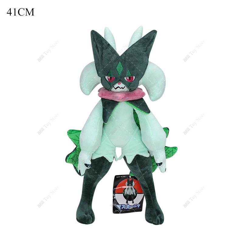 Pokemon Shiny Kyogre Cute Plush Toys Anime Lucario Greninja Furret Charizard Rayquaza Zapdos Exeggutor Stuffed Peluche Doll Gift