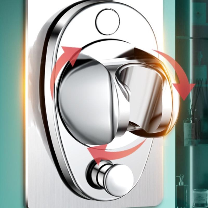 Waterproof Handheld Shower Holder Adjustable & Easy to Install Shower Head Stand Adjustable Shower Bracket for Household