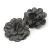 2PCS Removable Rhinestones Shoe Clips Fabric Art Flower Shoe Charm Buckle Bride Shoes Decoration High Heel Versatile