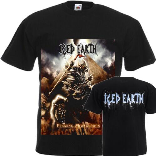

Футболка унисекс с принтом Armageddon By Band Iced Earth Dtg