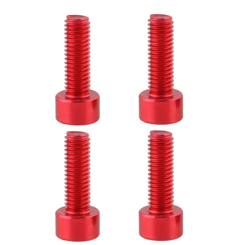 2/4pcs Bicycle Water Bottle Cage Bolts Holder Screws Hex Socket Screws M5 Aluminum Holder Bolts MTB Road Bike Accessories