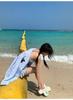 Korean-Inspired Conservative One-Piece Swimsuit with Slimming Cake Skirt - Elegant, Pure Desire Style for Women