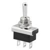 Heschen Metal Toggle switch Flick Flip, KN3D-103, 12V 25A, SPDT, ON/OFF/ON, 3 Positon, 3 Pin, for Car Dash Light