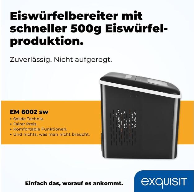 Льдогенератор Exquisit EM 6002 sw (188661)