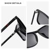 New Polarized Square Classic Sunglasses for Men & Women - Ideal for Driving & Fishing